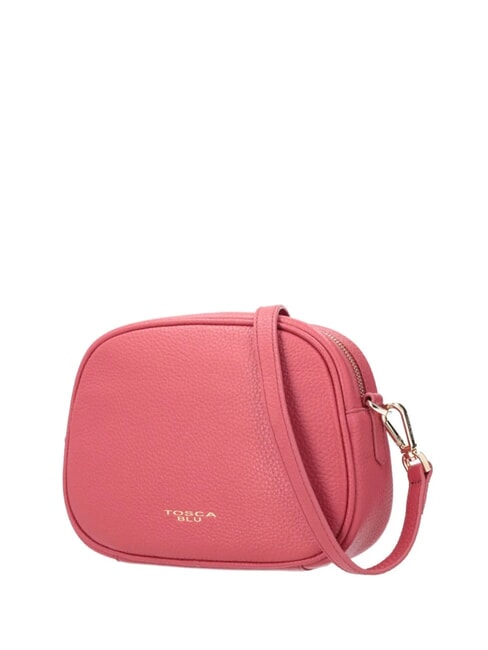 MOONY BAGS Bolso bandolera pequeño de piel CORAL - Bolsos Mujer