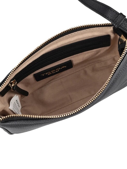 MOONY BAGS Bolso de hombro de piel negro - Bolsos Mujer