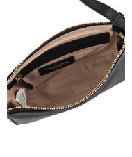 TOSCA BLU MOONY BAGS Bolso de hombro de piel negro - Bolsos Mujer - 3