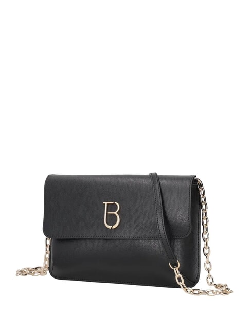 BIANCA Cadena de cuero para bolso de hombro negro - Bolsos Mujer
