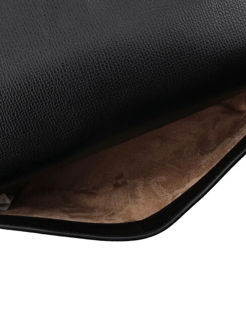 BIANCA Cadena de cuero para bolso de hombro negro - Bolsos Mujer