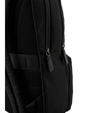 PIQUADRO BRIEF ECOLOGICA Mochila de tela reciclada para portátil de 14" negro - Mochilas para portátil - 4