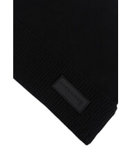 RICHMOND X GOSES Gorro de mezcla de cachemira negro2 - Sombreros - 3