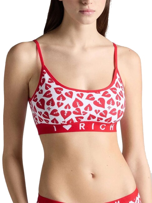 MARTIN 2 sujetadores bandeau blanco/negro - Ropa interior femenina