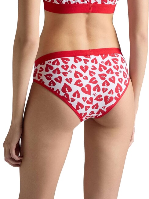 ROY 2 calzoncillos de cintura baja blanco/negro - Calzoncillos de mujer