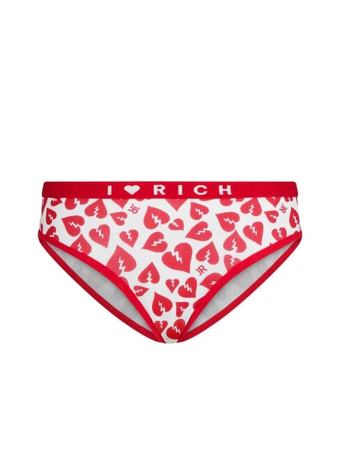 ROY 2 calzoncillos de cintura baja blanco/negro - Calzoncillos de mujer