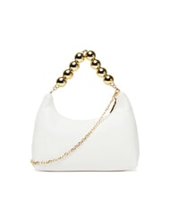 LOVE MOSCHINO CHAIN Mini bolso de mano, con bandolera blanco - Bolsos Mujer - 2