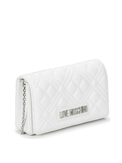 QUILTED Mini bolso con bandolera blanco - Bolsos Mujer