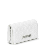 LOVE MOSCHINO QUILTED Mini bolso con bandolera blanco - Bolsos Mujer - 2