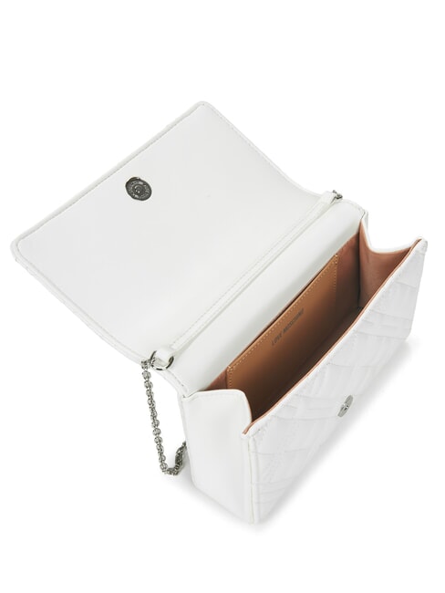 QUILTED Mini bolso con bandolera blanco - Bolsos Mujer