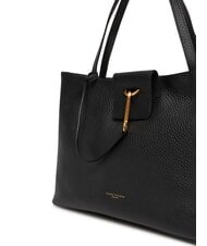 GIANNI CHIARINI MARISOL Bolsa de compras de cuero negro - Bolsos Mujer - 3