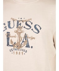 GUESS ANCHOR Sudadera de algodón arena movediza - Sudaderas - 2