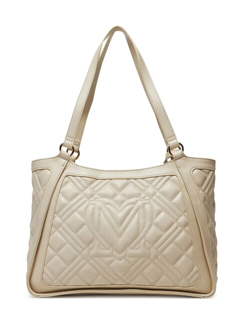 QUILTED  Bolsa de la compra Marfil - Bolsos Mujer