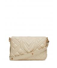 LOVE MOSCHINO QUILTED S Mini bolso de hombro Marfil - Bolsos Mujer - 2