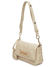 LOVE MOSCHINO QUILTED S Mini bolso de hombro Marfil - Bolsos Mujer - 3