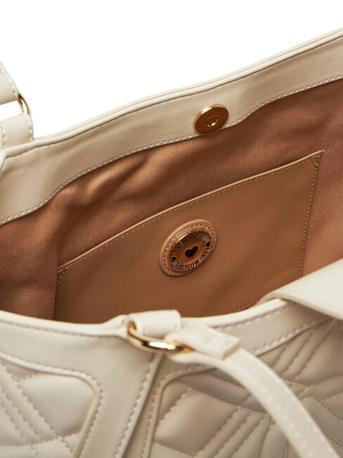 QUILTED  Bolsa de la compra Marfil - Bolsos Mujer