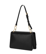 LOVE MOSCHINO CURSIVE LOGO Bolso de hombro negro - Bolsos Mujer - 3