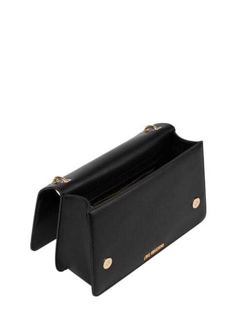 CURSIVE LOGO Bolso de hombro negro - Bolsos Mujer