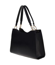 LOVE MOSCHINO CURSIVE L Bolso de hombro negro - Bolsos Mujer - 2