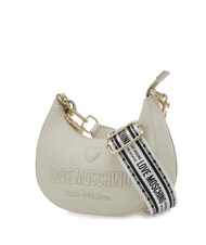 LOVE MOSCHINO MADE WITH LOVE Bolso de hombro Marfil - Bolsos Mujer - 2