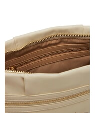 LOVE MOSCHINO ZIPPER Bolso de hombro Marfil - Bolsos Mujer - 4