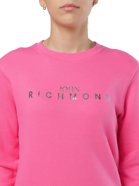 HABID Sudadera de algodón con cuello redondo Barbie - Sudaderas de mujer