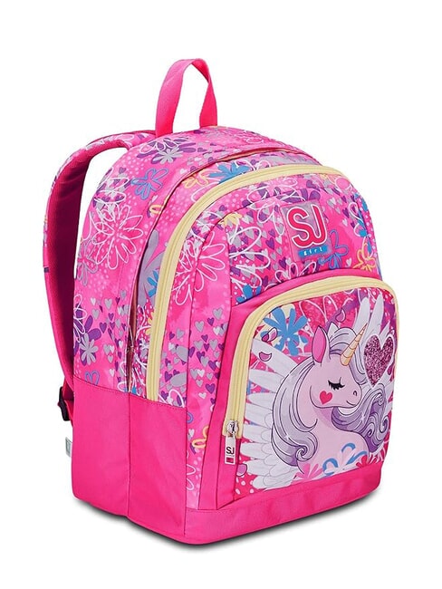 ADVANCED UNICORN LED Mochila de dos compartimentos BOSQUE DE RAYAS NEGRAS - Mochilas Escuela & Tiempo Libre