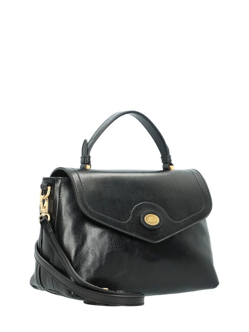 STORY Bolso malet&iacute;n de piel Oro negro - Bolsos Mujer