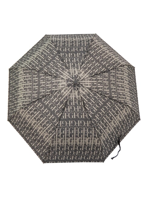 JUMBO Mini paraguas automático logotipo negro 02 - Paraguas