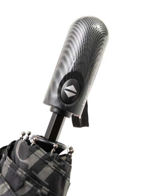 JUMBO Mini paraguas automático logotipo negro 02 - Paraguas