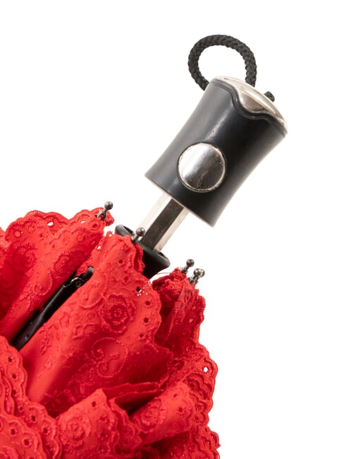 MINI Paraguas plegable de apertura automática rojo05 - Paraguas