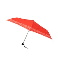 FERRÈ LOGO ALL OVER Mini paraguas manual rojo02 - Paraguas - 3