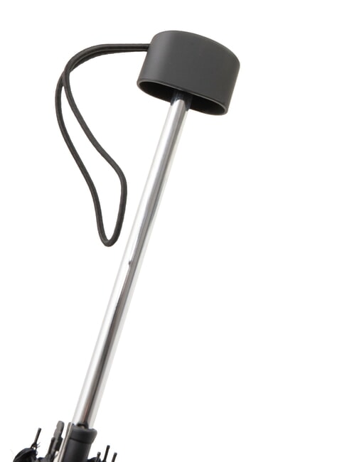 LOGO ALL OVER Mini paraguas manual negro03 - Paraguas