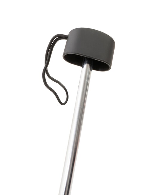 LOGO ALL OVER Mini paraguas manual negro01 - Paraguas