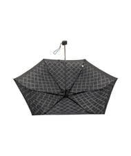 FERRÈ LOGO ALL OVER Mini paraguas manual negro01 - Paraguas - 5