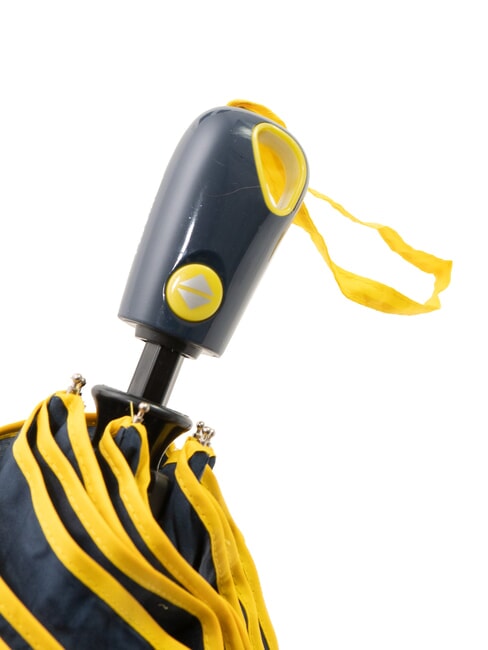 MINI Paraguas automático de apertura y cierre azul marino / amarillo - Paraguas