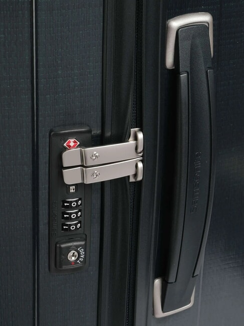 Trolley LITE-CUBE línea, tamaño mediano verde oscuro - Trolley Rígidos