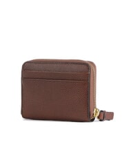 THE BRIDGE AMELIA Mini cartera de cuero con cremallera BROWN - Carteras Mujer - 3
