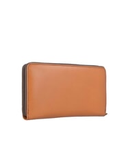 THE BRIDGE FLORENTIN Billetera de cuero Cognac / Oro - Carteras Mujer - 4