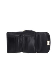 THE BRIDGE FEDERICA Cartera pequeña de cuero Oro negro - Carteras Mujer - 2