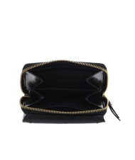 THE BRIDGE FEDERICA Cartera pequeña de cuero Oro negro - Carteras Mujer - 3