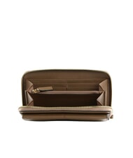 THE BRIDGE ELISABETTA Cartera grande de piel con bolsillo. ostra abb. oro - Carteras Mujer - 2