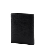 THE BRIDGE FABIO Tarjetero vertical de cuero rutenio mate negro / oscuro - Carteras Hombre - 3