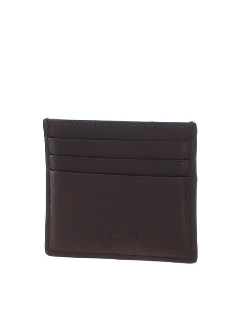 FABIO Tarjetero plano de cuero castaña dulce rutenio dk - Carteras Hombre