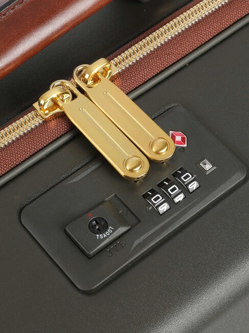 STORY  Equipaje de mano con ruedas bosque/abb marrón oro - Equipaje de mano