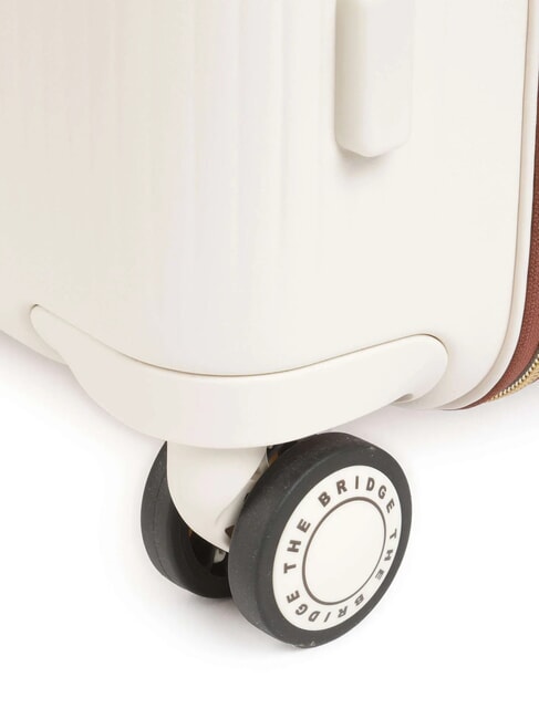 STORY  Equipaje de mano con ruedas natural/marr&oacute;n abb. oro - Equipaje de mano