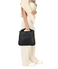 THE BRIDGE ELISABETTA Bolso de piel con bandolera Oro negro - Bolsos Mujer - 6