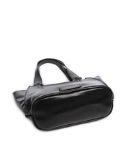 THE BRIDGE FEBE Bolsa de compras de cuero Oro negro - Bolsos Mujer - 5