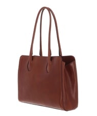 THE BRIDGE FIONA Bolsa de compras de cuero BROWN - Bolsos Mujer - 3