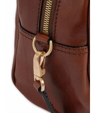 THE BRIDGE FLORA Bolso de piel tipo cartera con bolsillos BROWN - Bolsos Mujer - 3